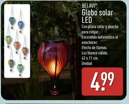 ALDI BELAVI Globo solar LED oferta