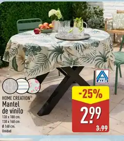 ALDI HOME CREATION Mantel de vinilo oferta