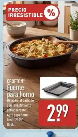 ALDI CROFTON Fuente para horno oferta