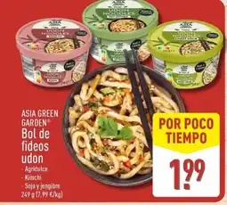 ALDI ASIA GREEN GARDEN Bol de fideos udon oferta
