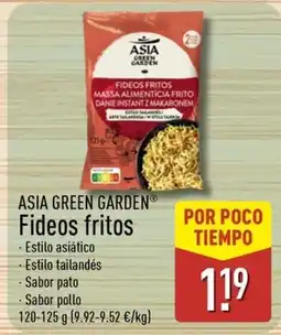 ALDI ASIA GREEN GARDEN Fideos fritos oferta