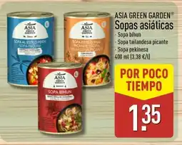 ALDI ASIA GREEN GARDEN Sopas asiáticas oferta
