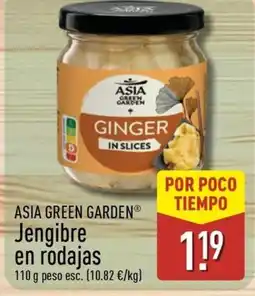 ALDI ASIA GREEN GARDEN Jengibre en rodajas oferta