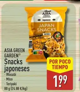 ALDI ASIA GREEN GARDEN Snacks japoneses oferta