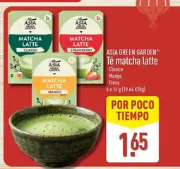 ALDI ASIA GREEN GARDEN Té matcha latte oferta