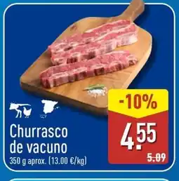 ALDI Churrasco de vacuno oferta