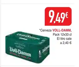 mYm supermercados VOLL-DAMM Cerveza oferta