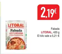 mYm supermercados LITORAL Fabada oferta
