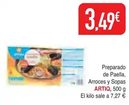 mYm supermercados ARTIQ Preparado de Paella, Arroces y Sopas oferta