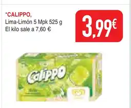 mYm supermercados CALIPPO, Lima-Limón 5 Mpk oferta