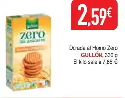 mYm supermercados GULLÓN Dorada al Horno Zero oferta