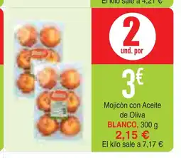 mYm supermercados BLANCO Mojicón con Aceite oferta
