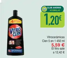 mYm supermercados Vitrocerámicas Clen 5 en 1 oferta