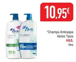 mYm supermercados H&S Champú Anticaspa Varios Tipos oferta