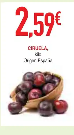 mYm supermercados Ciruela oferta