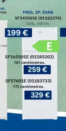 Master Cadena SVAN Frig. 2p SF145501E oferta