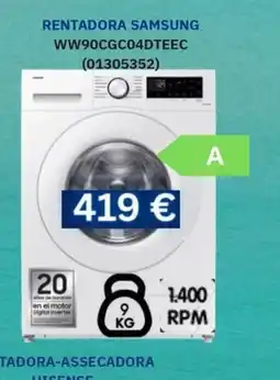 Master Cadena SAMSUNG Rentadora WW90CGC04DTEEC oferta