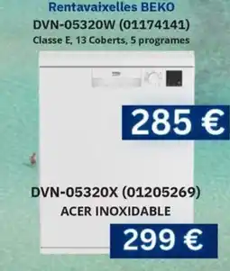 Master Cadena BEKO Rentavaixelles DVN-05320W oferta
