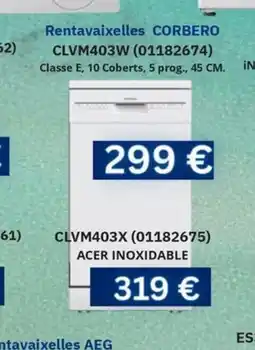 Master Cadena CORBERO Rentavaixelles CLVM403W oferta