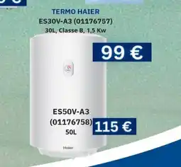 Master Cadena HAIER Termo ES30V-A3 oferta