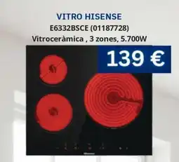 Master Cadena HISENSE Vitro E6332BSCE oferta