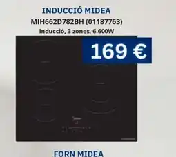 Master Cadena MIDEA Inducció MIH662D782BH oferta
