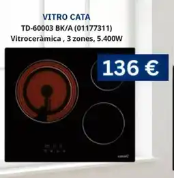 Master Cadena CATA Vitro TD-60003 BK/A oferta