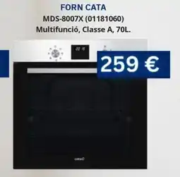 Master Cadena CATA Forn MDS-8007X oferta