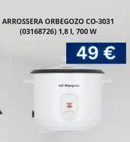 Master Cadena ORBEGOZO Arrossera CO-3031 oferta