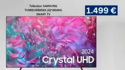 Master Cadena SAMSUNG Televisor smart tv TU98DU9005KX oferta