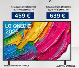 Master Cadena LG Televisor 50QNED70B6 oferta