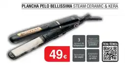 Milar Plancha pelo bellissima steam ceramic & kera oferta