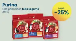 Clarel PURINA One perro Seco toda la gama oferta