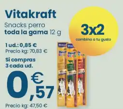 Clarel VITAKRAFT Snacks perro oferta