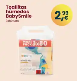 Clarel Toallitas húmedas BabySmile oferta