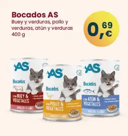 Clarel Bocados AS Buey y verduras, pollo y verduras, atún y verduras oferta