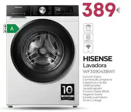 Tien 21 HISENSE Lavadora WF3S9043BW1 oferta