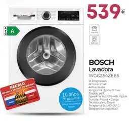 Tien 21 BOSCH Lavadora WGG254ZEES oferta
