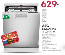 Tien 21 AEG Lavavajillas FFB76717PM oferta