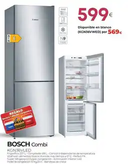 Tien 21 BOSCH Combi KGN36VLED oferta
