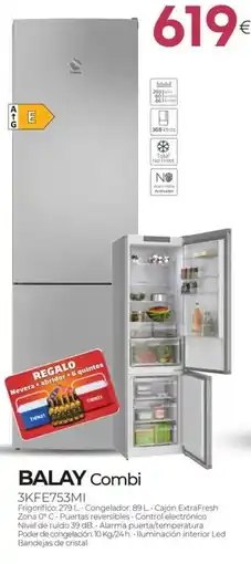Tien 21 BALAY Combi 3KFE753MI oferta
