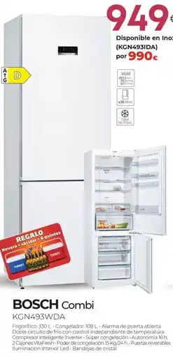 Tien 21 BOSCH Combi KGN493WDA oferta