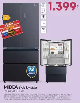 Tien 21 MIDEA Side by side MDRF705BIE70 oferta