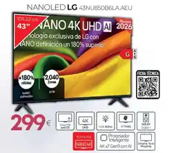 Tien 21 LG Nanoled 43nu850b6la.aeu oferta
