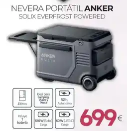 Tien 21 ANKER Nevera portátil solix everfrost powered oferta