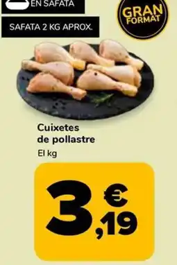 Supeco Cuixetes de pollastre oferta