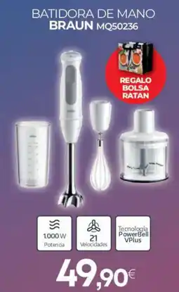 Tien 21 BRAUN Batidora de mano mq50236 oferta