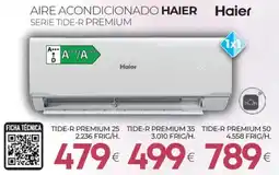 Tien 21 HAIER Aire acondicionado serie tide-r premium oferta