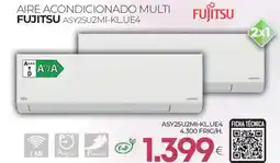 Tien 21 FUJITSU Aire acondicionado multi asy25u2mi-kl.ue4 oferta