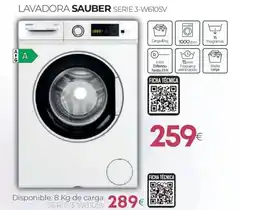 Tien 21 SAUBER Lavadora serie 3-w6105v oferta